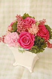 プリザーブドフラワー