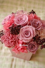 プリザーブドフラワー