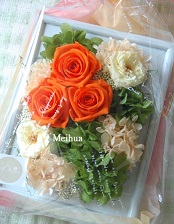 プリザーブドフラワー