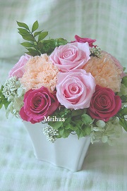 プリザーブドフラワー