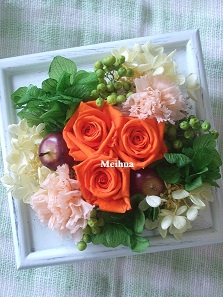 プリザーブドフラワー