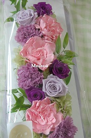 プリザーブドフラワー