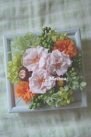 壁掛けアレンジ