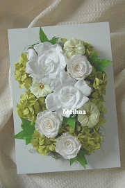 壁掛けアレンジ