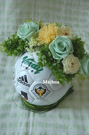 サッカーボールアレンジ