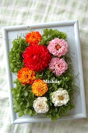 壁掛けアレンジアレンジ