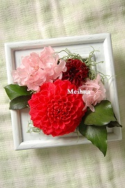 壁掛けアレンジ