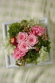 壁掛けアレンジ