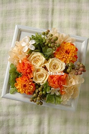 壁掛けアレンジ