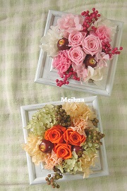 壁掛けアレンジ