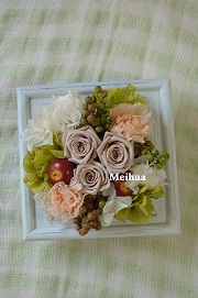 壁掛けアレンジ