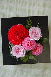 壁掛けアレンジ