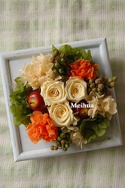 壁掛けアレンジ