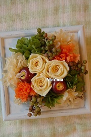 壁掛けアレンジ