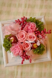 壁掛けアレンジ