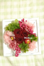 壁掛けアレンジ