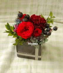 壁掛けアレンジ