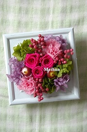 壁掛けアレンジ