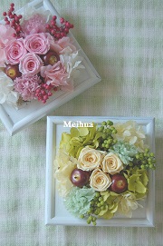 壁掛けアレンジ