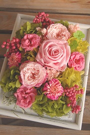 壁掛けアレンジ