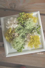 壁掛けアレンジ