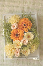 壁掛けアレンジ