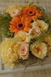 壁掛けアレンジ