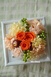 壁掛けアレンジ