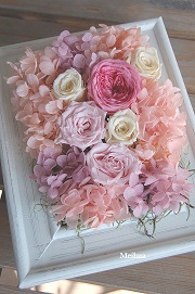 昇進＆誕生日壁掛けアレンジ