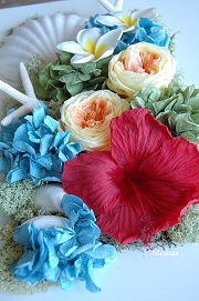 ご結婚お祝い壁掛けアレンジ