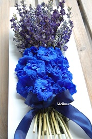 誕生日プレゼント壁掛けアレンジ