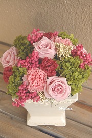 プリザーブドフラワー