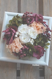 壁掛けアレンジ