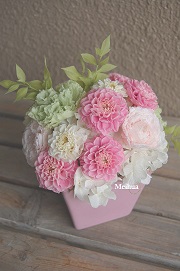 壁掛けアレンジ