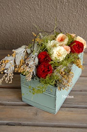 プリザーブドフラワーアレンジ