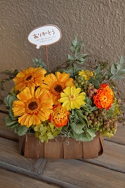 オーダーメイドプリザーブドフラワーリース