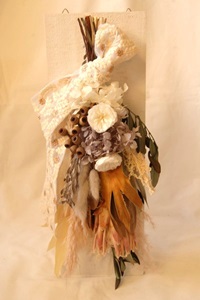 壁掛けアレンジ