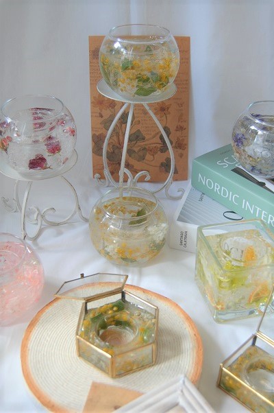 ジェルキャンドルホルダー